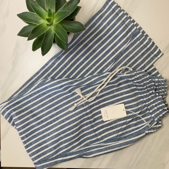 Style Me Pants - Style Me Linen Pants size medium